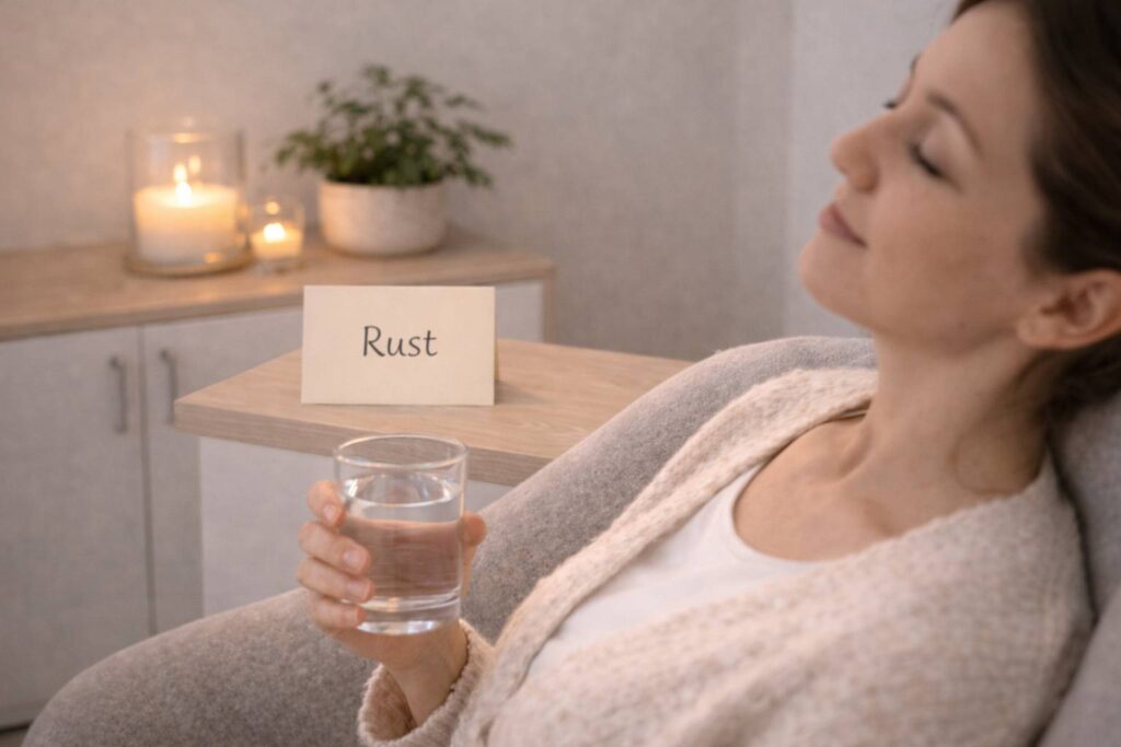 Rust en ontspanning in de kliniek