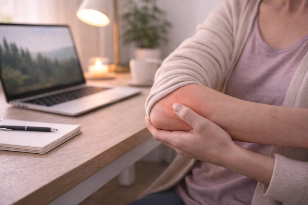 Tennisarm peesklachten